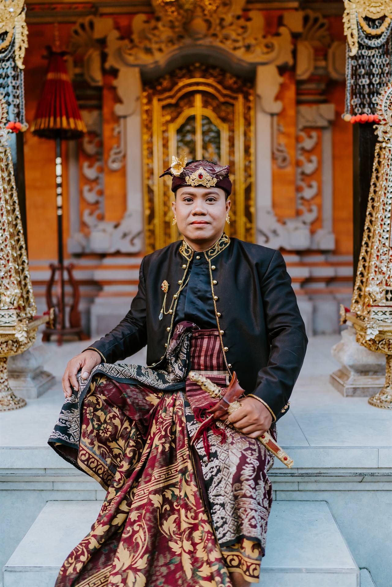 Foto pengantin pria